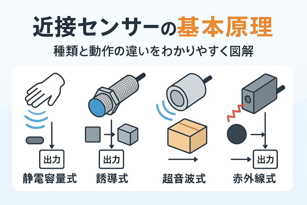 近接センサーの仕組みと種類を基本原理から解説 ｜ 関西・大阪で建築や 