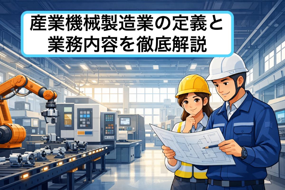 産業機械製造業の定義と業務内容を徹底解説 ｜ 関西・大阪で建築や産業機械のことなら【NONメンテナンス株式会社】